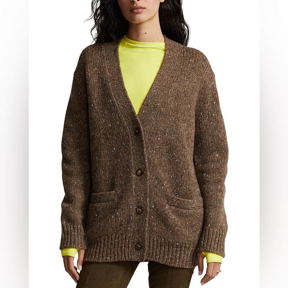 Ralph Lauren wool cardigan beautiful!! Never used